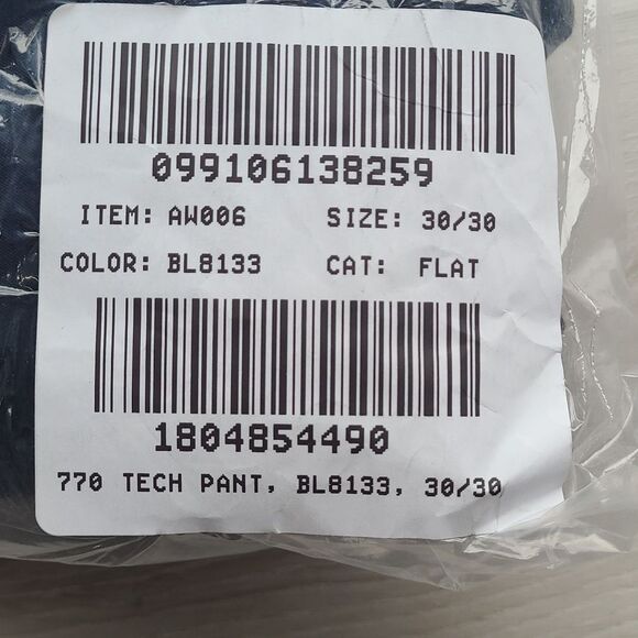 J.Crew Tech Pants Slim-fit Size 30/30 navy NWT in packaging - Picture 9 of 10